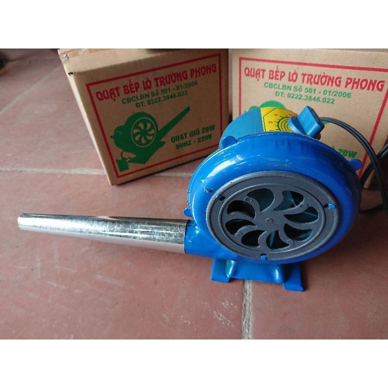 Quạt thổi bếp than motor bằng đồng bền bỉ nướng thịt, nướng chả - Bễ (lò) thổi lửa 20w vỏ bằng kim loại chất lượng cao