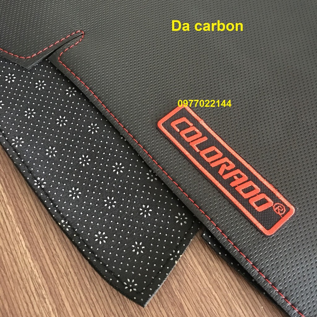 Thảm Taplo Da Carbon, Nhung mịn cao cấp chống nắng cho Xe BÁN TẢI Mitsubishi Triton