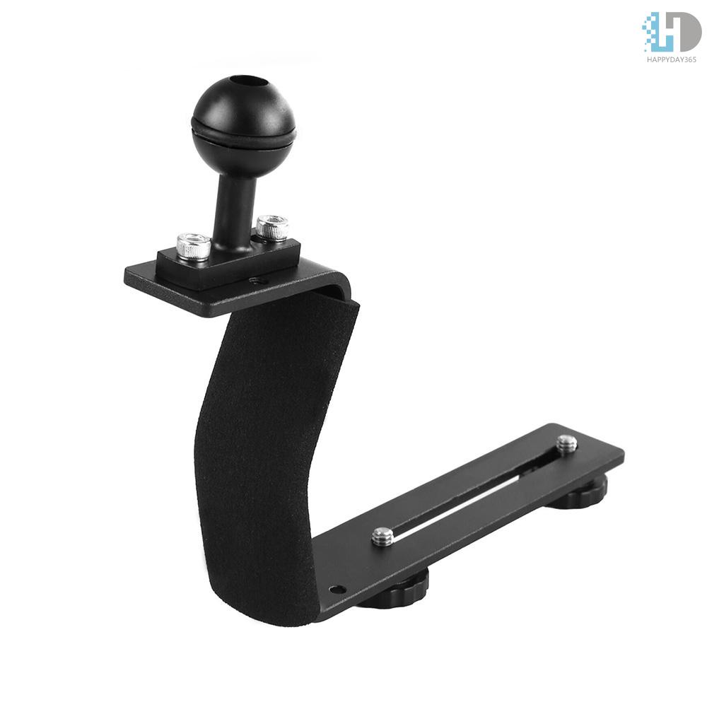 Giá Đỡ Ổn Định Cầm Tay Bằng Hợp Kim Nhôm Với Ốc Vít 1 / 4inch Và Đầu Bi Cho GoPro 6 / 5 / 4 / 3 + / 3 SJCAM SJ4000 / 6000 5000 / 5000