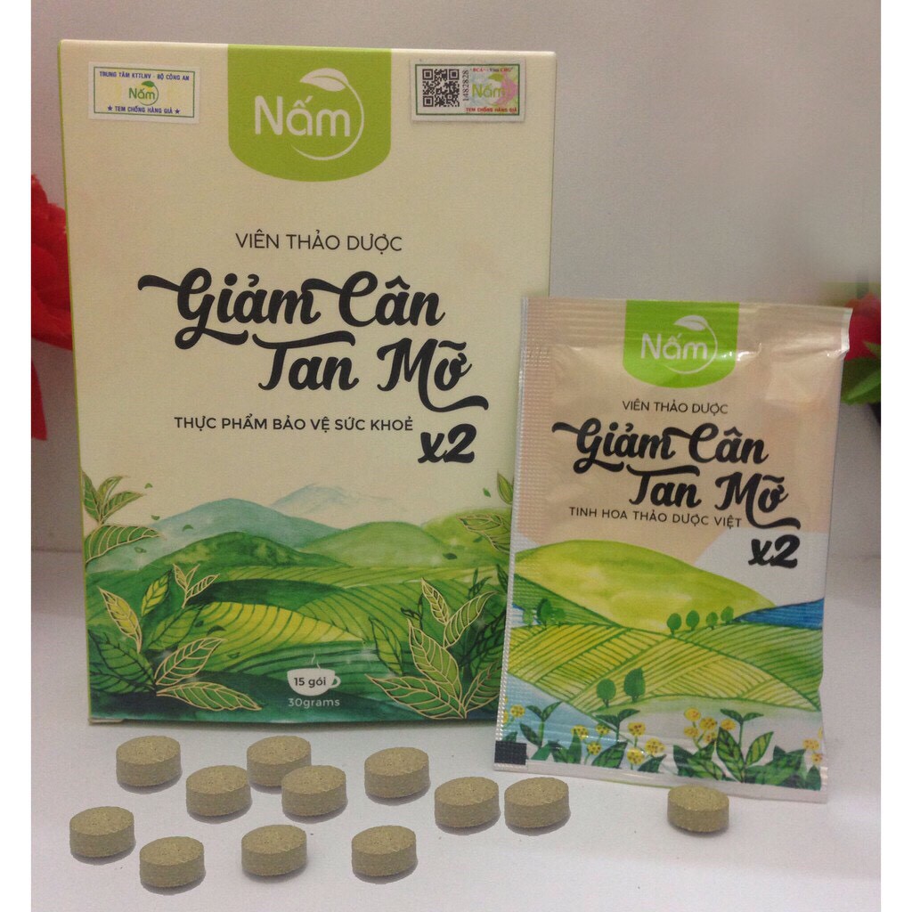 Viên thảo dược giảm cân tan mỡ X2 (dạng viên bao hàng chính hảng cty 100%) | BigBuy360 - bigbuy360.vn