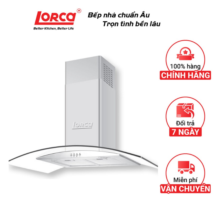 Máy hút mùi Lorca TA 2006B -70/90 cm (48 dbA) - Bảo hành 3 năm