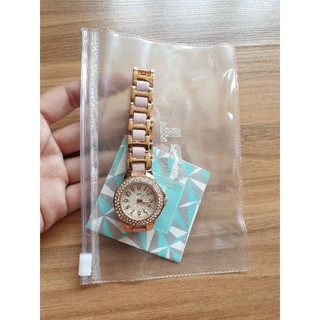 Đồng Hồ OST nữ màu vàng case 30mm