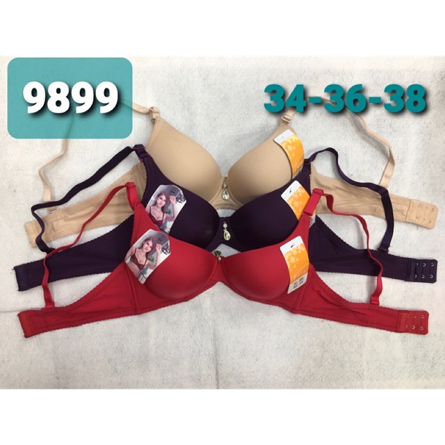 Áo ngực ( 9899) trơn cài sau 2 móc