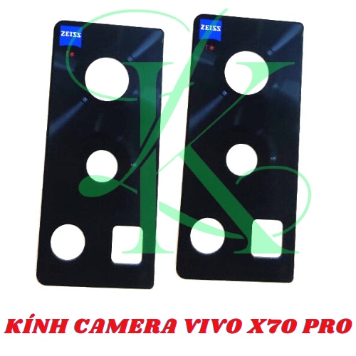 Kính camera Vivo x70 pro kèm keo dán