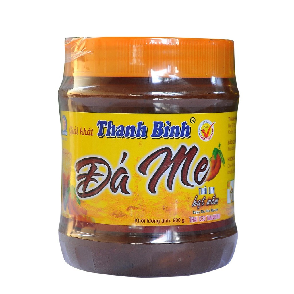 Đá Me Hạt Dẻo Thanh Bình - Hộp 900gr không tính hủ - Thức uống giải nhiệt