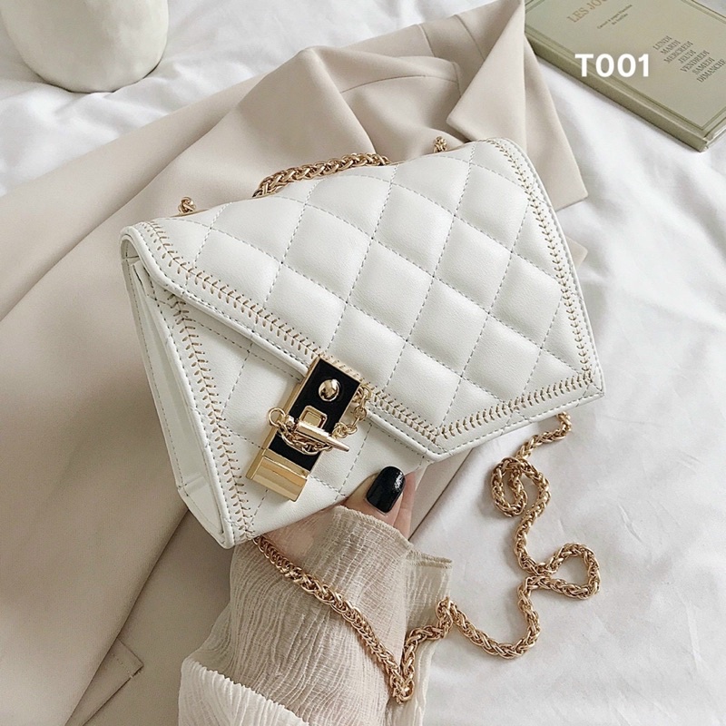 Túi xách nữ đeo chéo khoá NUTI SHEIN T001
