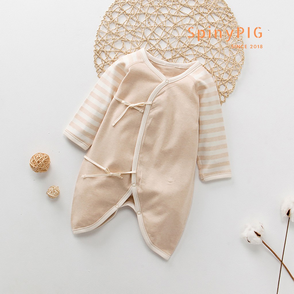 Quần áo sơ sinh 0-12 tháng tuổi 100% cotton hữu cơ tự nhiên không chất tẩy nhuộm siêu mềm mại và đáng yêu