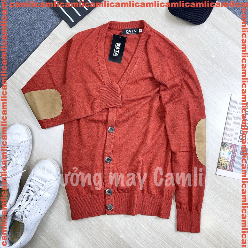 cardigan áo [Ảnh thật] Áo len cardigan nam đáp khuỷu tay, hàng Việt Nam Xuất Khẩu Hàn Quốc nguyên mác [Ảnh thật tự chụp