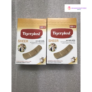 Băng cá nhân màu da Tigerplast Sheer