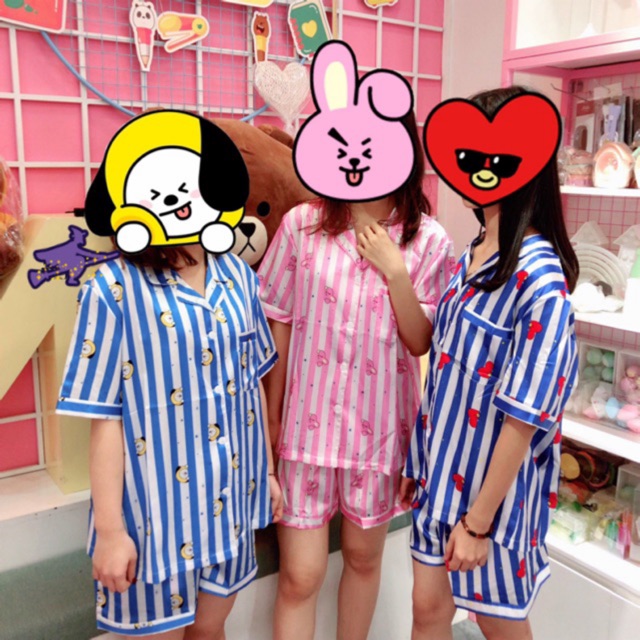 [ Hàng có sẵn ] Đồ ngủ Ngắn Pijama BT21 /BTS