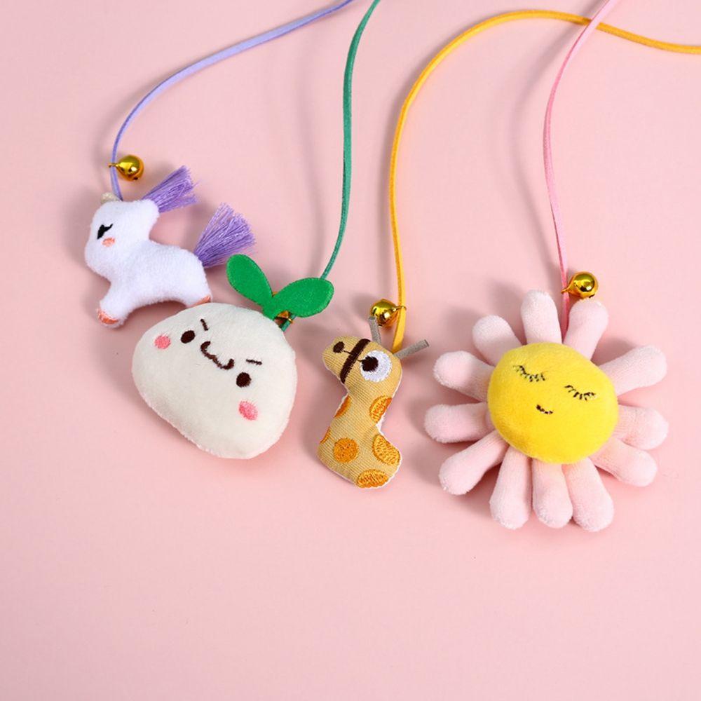 Aaron1 Gậy Đồ Chơi Hình Hoa Hướng Dương Mini Có Chuông Kêu Tương Tác Thú Cưng