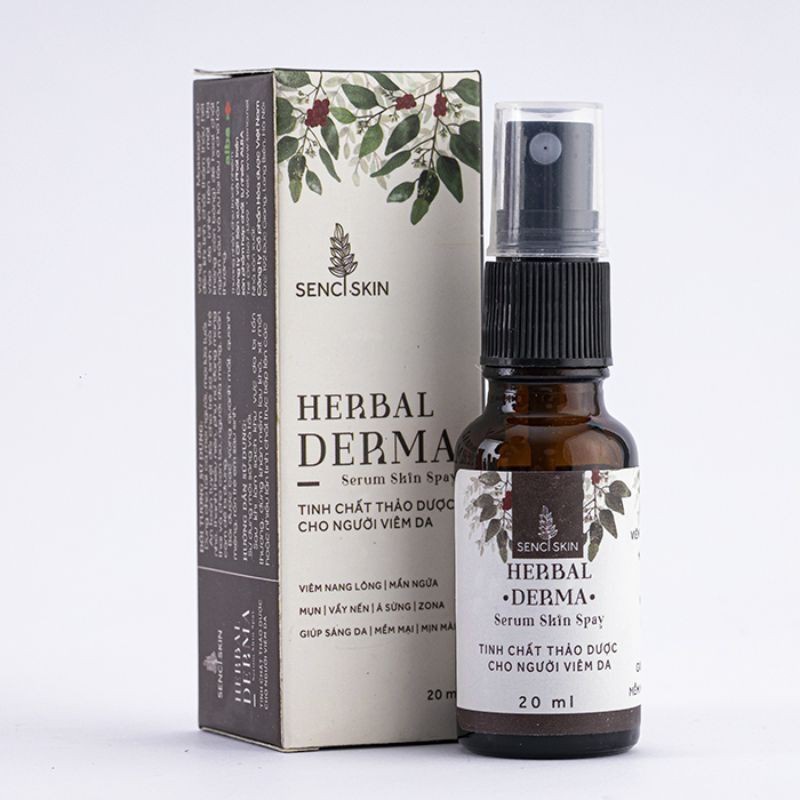 SENCI HERBAL DERMA tinh chất thảo dược cho người viêm da
