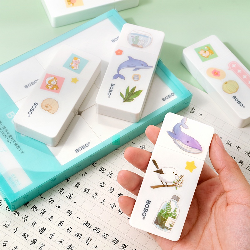 Bộ 6 cuộn băng keo màu trắng chất lượng cao