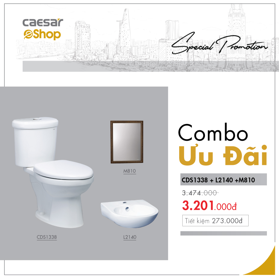 Combo sản phẩm CDS1338+L2140+M810