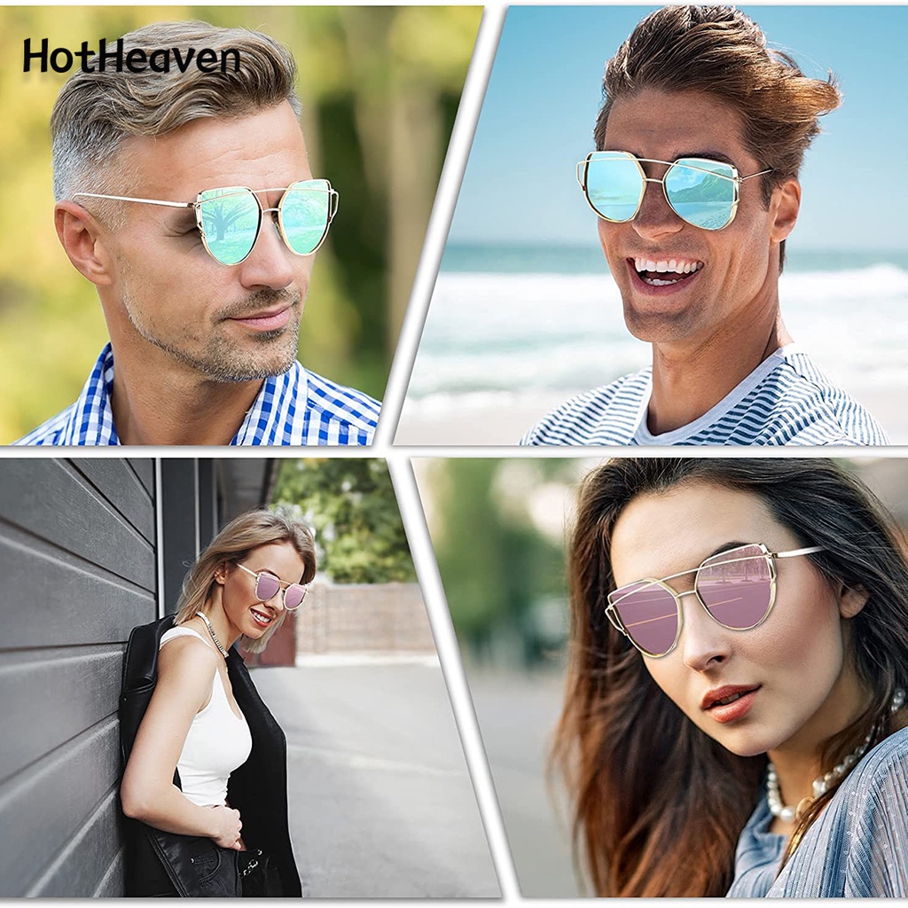 Kính Mát Mắt Mèo Chống Tia UV400 Thời Trang 17 Kiểu