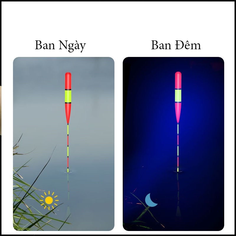 Phao Trắng DY Tăm To NaNo Tải Chì Lớn Câu Diếc Chép