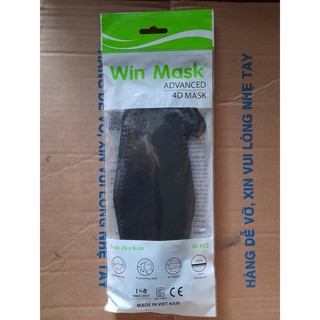 KHẨU TRANG 4D CÔNG NGHỆ HÀN QUỐC (6 CÁI/TÚI)