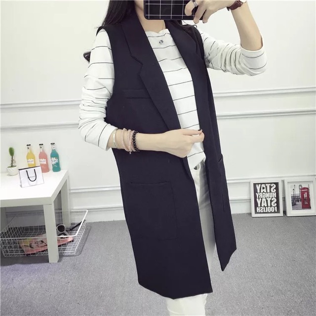 Vest sát nách dáng dài | BigBuy360 - bigbuy360.vn