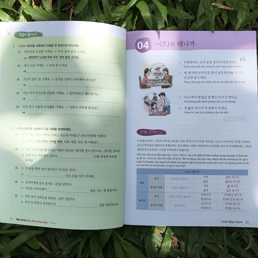 Sách - Ngữ pháp tiếng Hàn thông dụng - Trung cấp (Tái bản)