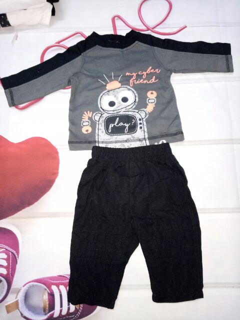 Set bộ bé trai hàng xuất Pháp