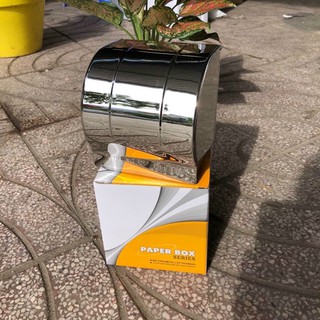 Hộp đựng giấy inox 304 bóng