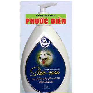 Dầu tắm Skin-care - Diệt nấm da, viêm nang lông, viêm da có mủ…TRÊN CHÓ, MÈO