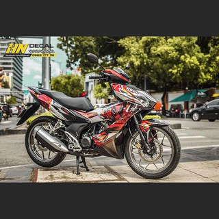 Tem Trùm Winner X Bạc Đỏ Deadpool