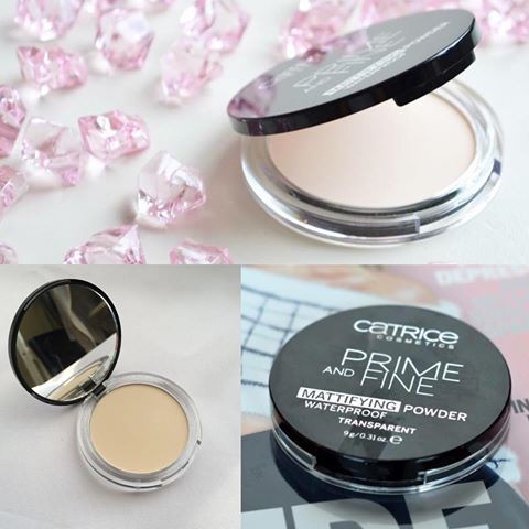 PHẤN PHỦ CATRICE PRIME AND FINE MATTIFYING POWDER (nắp đen)