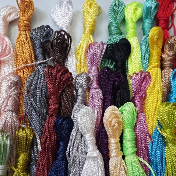 100-300met dây dù mềm 1mm Việt Nam nhiều màu ngẫu nhiên