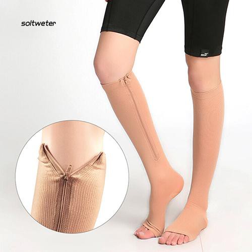 Vớ ống bó chân hở ngón dùng khi luyện tập thể thao dành cho cả nam và nữ