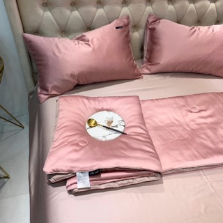 Sét lụa tencel 1 màu chăn tơ tằm 🌸