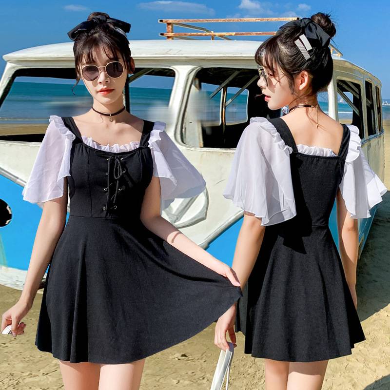 Áo tắm nữ đồ bơi một mảnh mới áo tắm bãi biển nữ mỏng | BigBuy360 - bigbuy360.vn