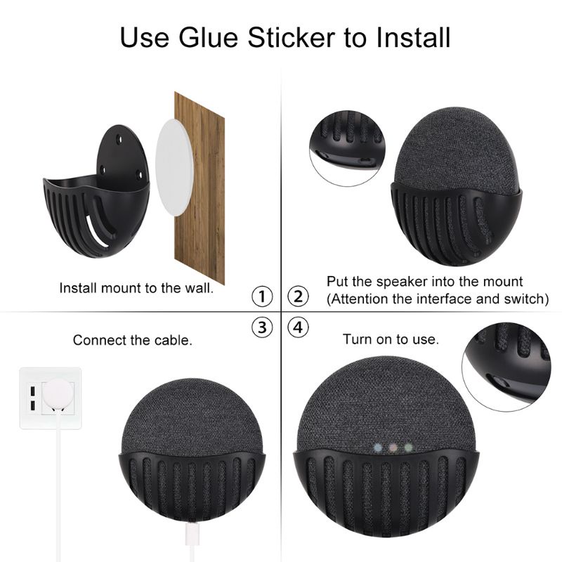 Giá Đỡ Treo Tường Mini Sắp Xếp Gọn Gàng Cho Nhà Bếp Phòng Ngủ