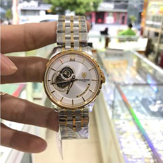 Đồng hồ nam SUNRISE 7002SC cơ, automatic full hộp, thẻ chính hãng Kính Sapphire