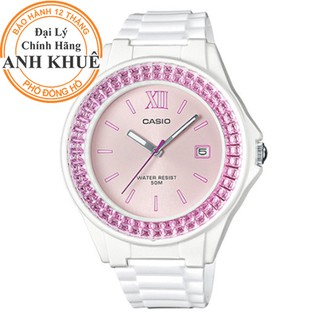 Đồng hồ nữ dây nhựa Casio LX-500H-2BVDF