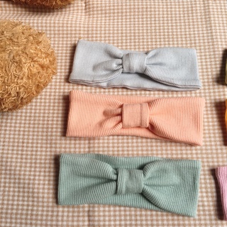 Turban, Băng đô thắt nút dễ thương style Hàn Quốc cho bé từ 0-2 tuổi