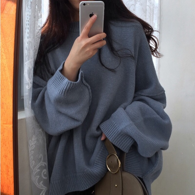 Áo len dáng rộng Hàn Quốc | BigBuy360 - bigbuy360.vn