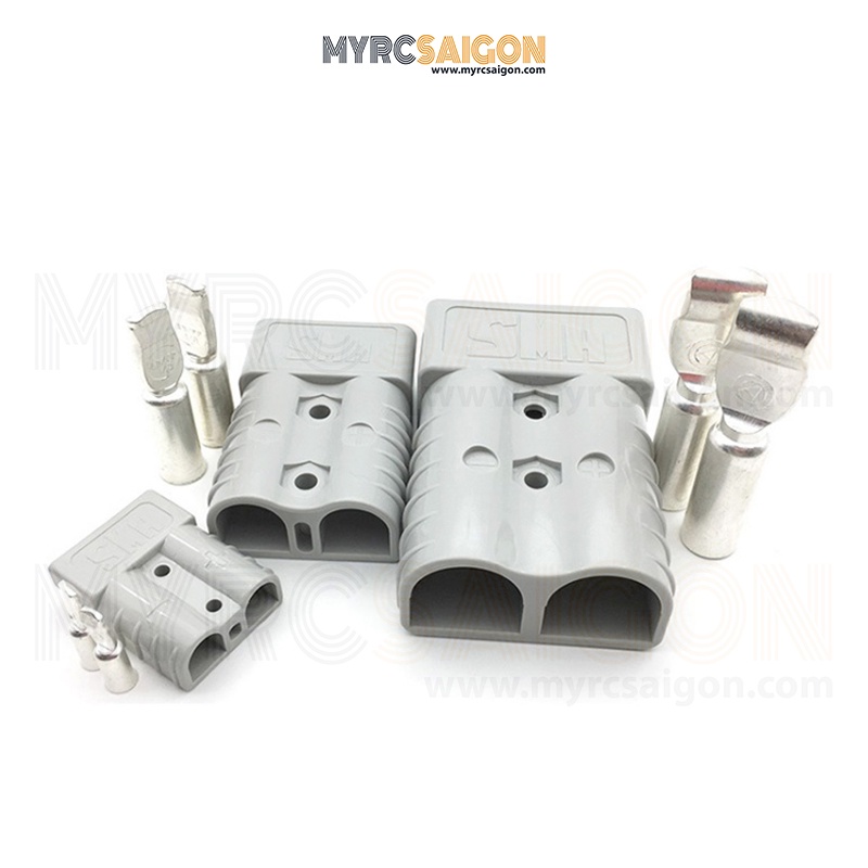 Giắc SMH Anderson cắm pin xe máy điện, xe nâng điện, giắc Acquy UPS - 50A, 120A, 175A chống cháy