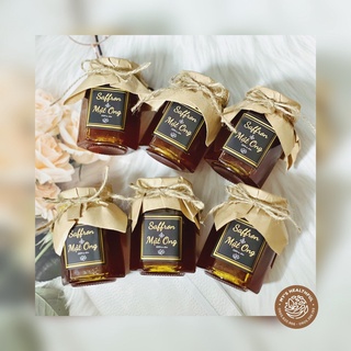 Hủ chưng yến 80ml 100ml hũ thủy tinh lục giác nắp thiếc đựng gia vị làm sữa chua