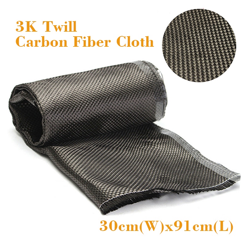 Cuộn Vải Sợi carbon 36 '' x12 '' 3k 2 / 2 Chất Lượng ☆Tuân Theo Dược dysunbey