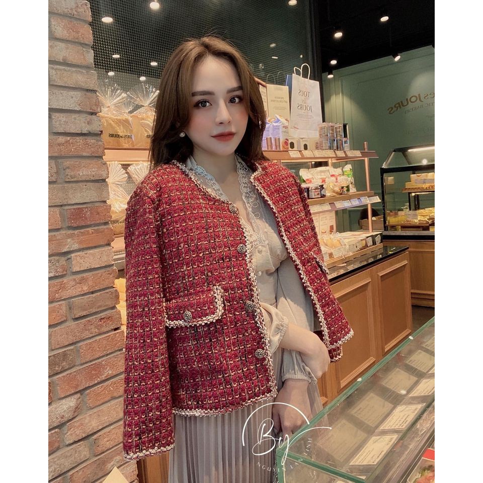 Áo dạ Tweed hàng loại 1
