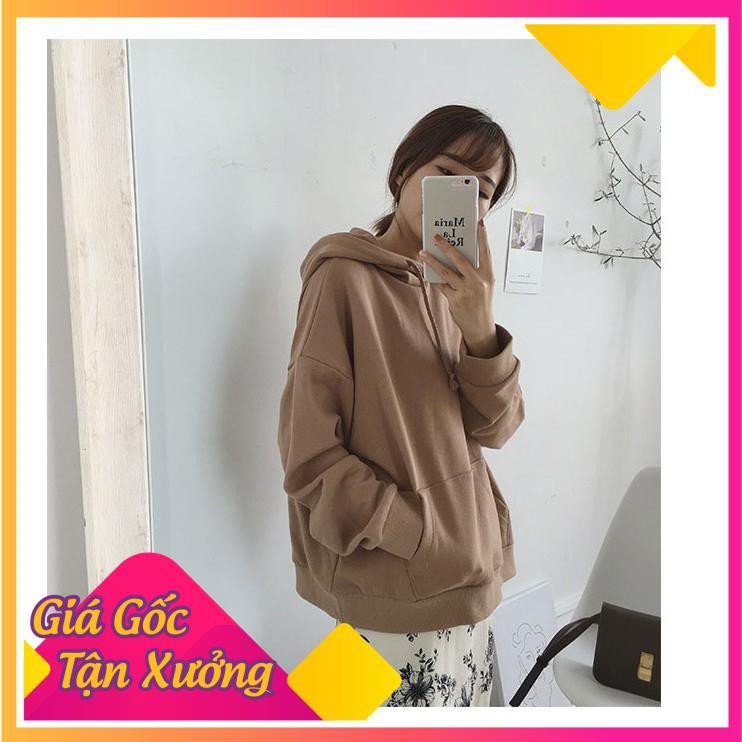 [ XẢ KHO CẮT LỖ] 70K/ 1 chiếc Áo Hoodie Một Màu Basic [RANDOM] | WebRaoVat - webraovat.net.vn