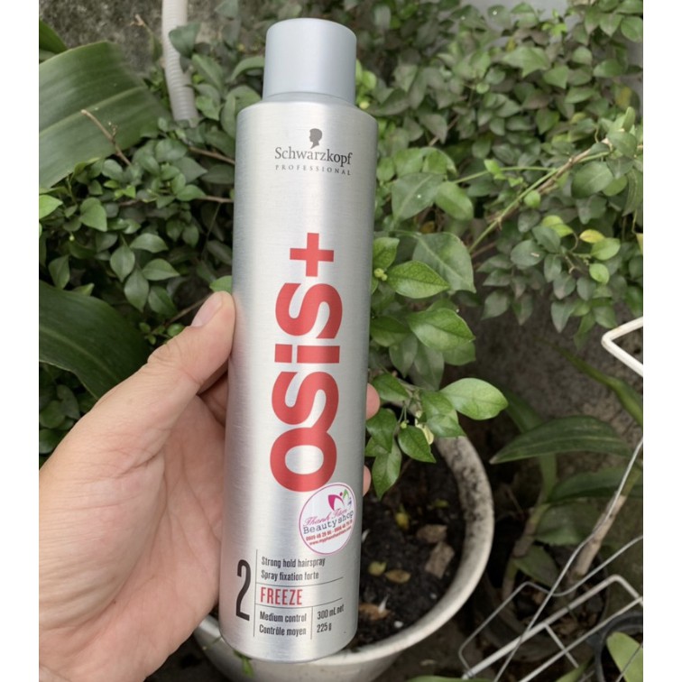 Gôm osis+ Schwarzkopf 2 Freeze Finish 300ml