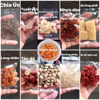 Sét chè dưỡng nhan thượng hạng nấu 1 lít