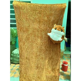 gấu bông chuột hamster kèm chăn