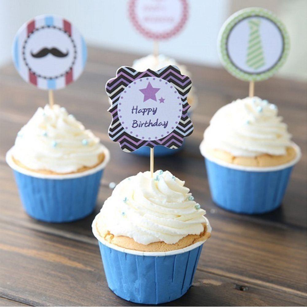 Set 50 Túi Giấy Đựng Bánh Cupcake Tiện Dụng Chất Lượng Cao