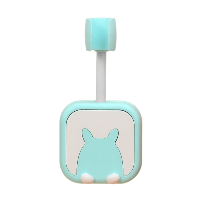 Giá Đỡ Vòi Hoa Sen Tự Dính Thiết Kế Dễ Thương Kèm Móc Ẩn Tiện Dụng