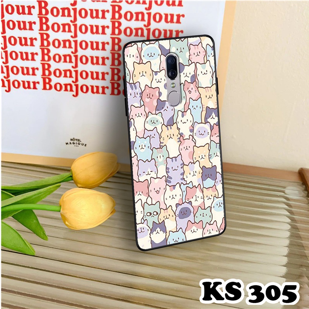 Ốp lưng Oppo F11 - Oppo F11 Pro - Ốp in hình LoveCat - Chất liệu TPU siêu bền