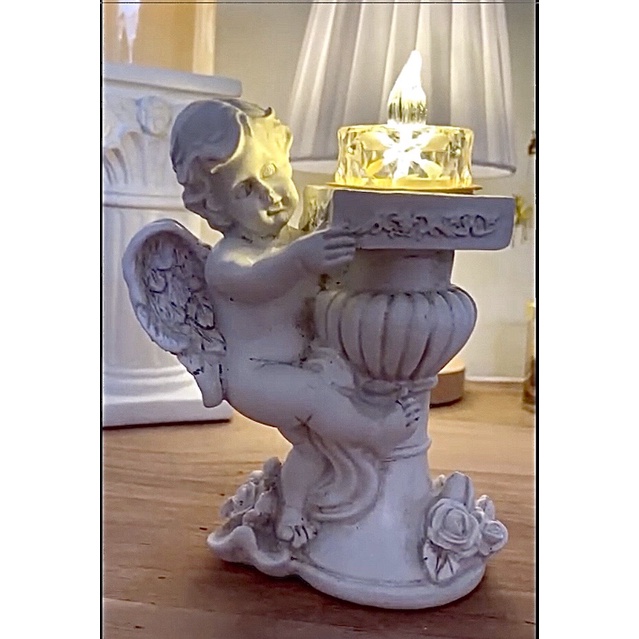 Tượng  Cột La Mã Bắc Âu  làm chân nến decor, chụp ảnh, trang trí nhà cửa