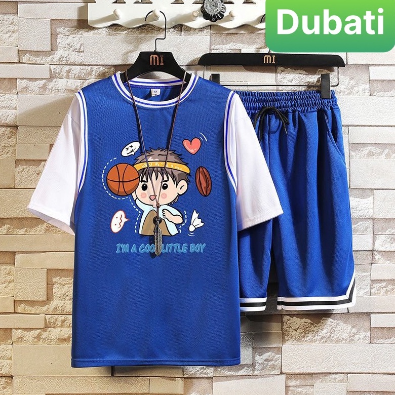 ĐỒ BỘ THỂ THAO LITTLE SIÊU SANG CHẢNH, ĐỒ BỘ NAM CỌC TAY MẪU MỚI- DUBATI FASHION